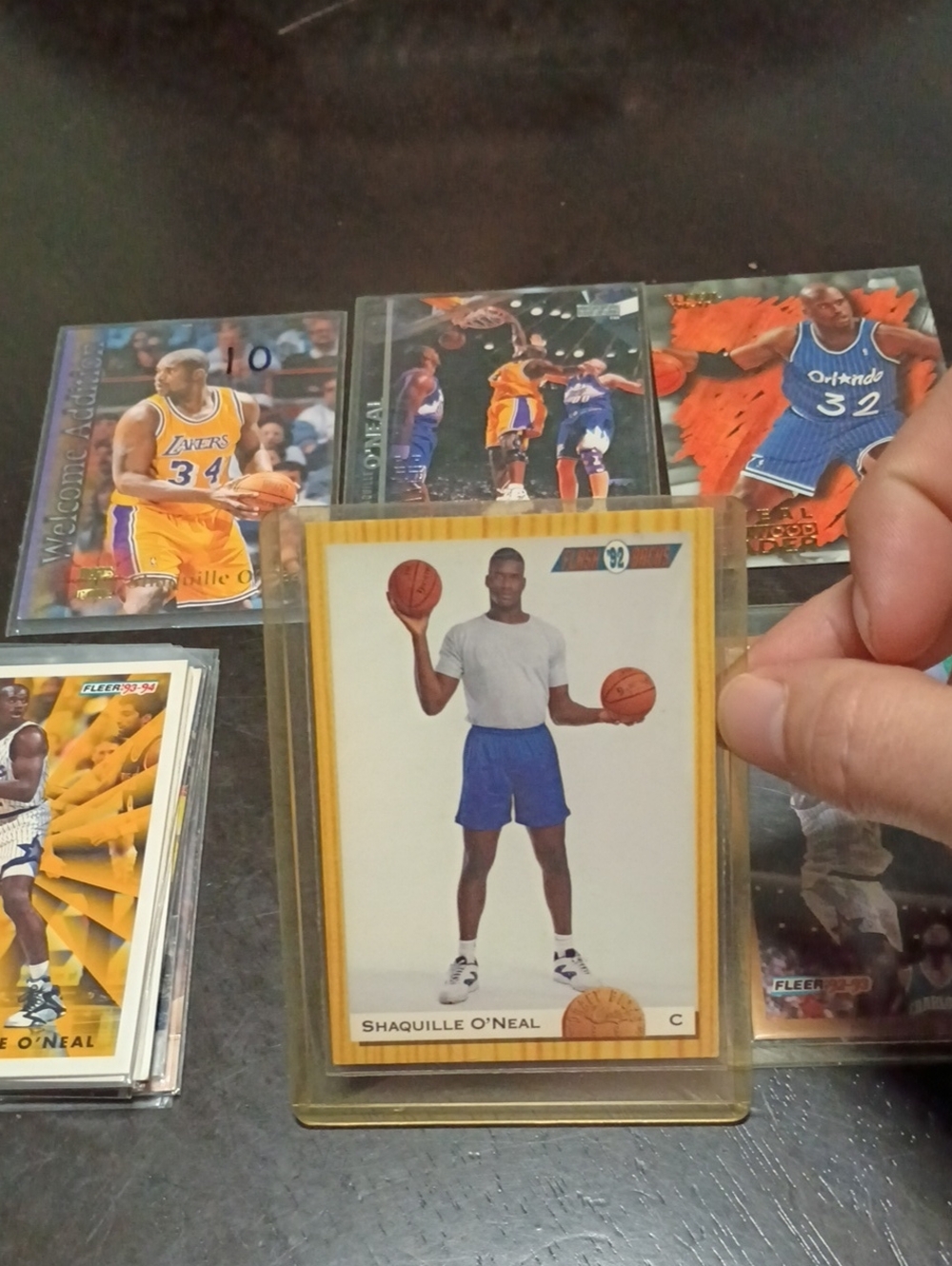 17 SHAQ Sports Cards Trading Cards Shaquille Oneal NBA Lakers Magic Rookie Card